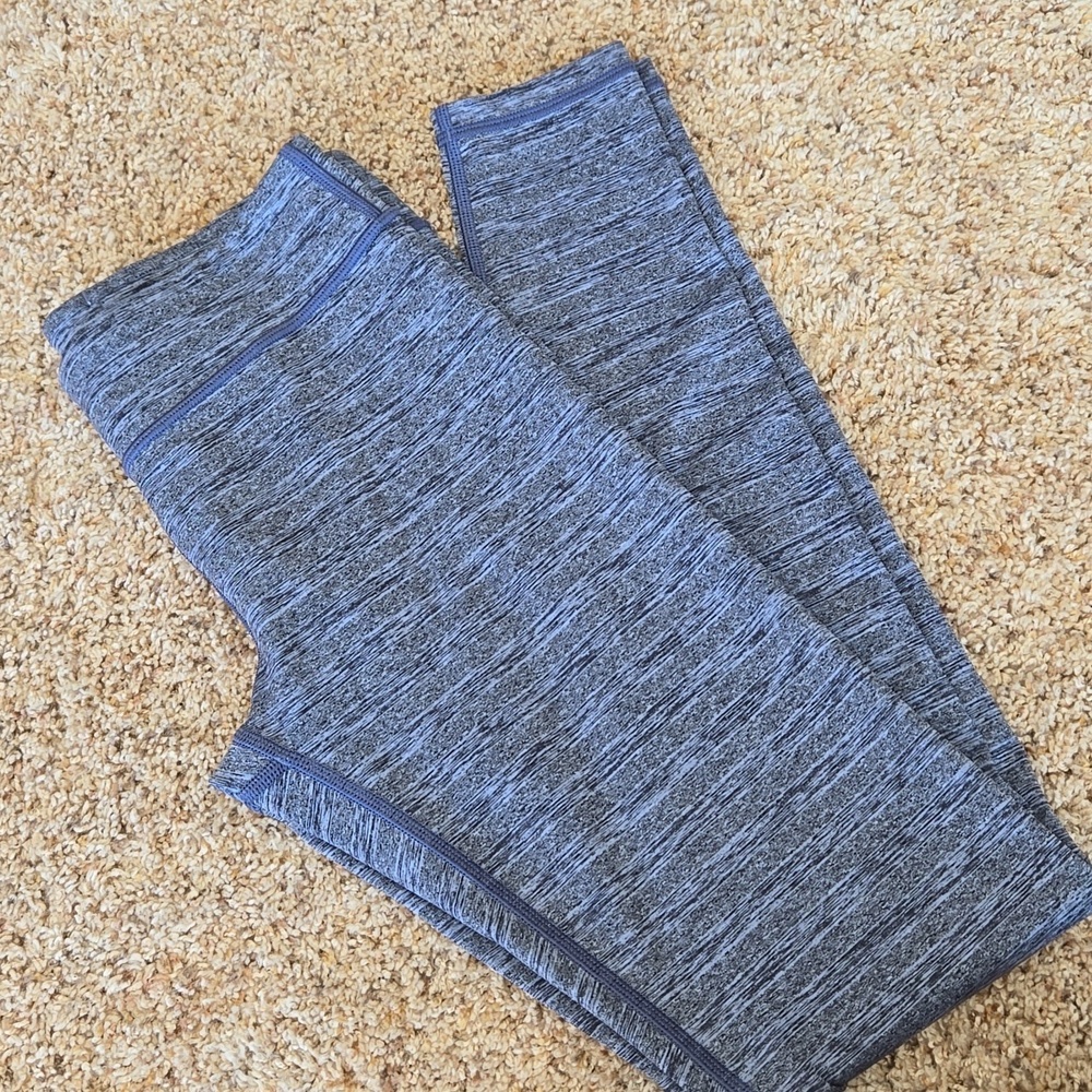 Ivivva grey blue leggings, size 14, like new